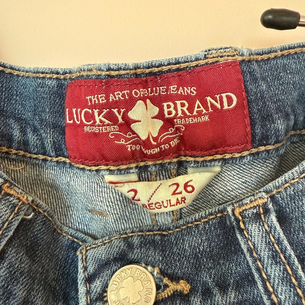 Lucky Charlie Baby Boot Jeans Size 2/26 Regular - Picture 6 of 11
